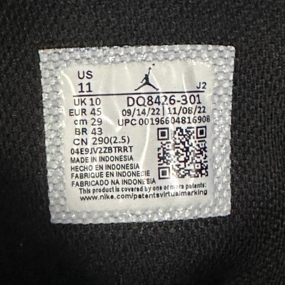 NIKE JORDAN ONE MID LUCKY GREEN SIZE 11 DEADSTOCK - Picture 7 of 7